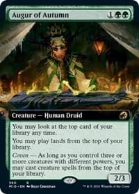 Augur of Autumn (Extended Art) - Innistrad: Midnight Hunt - Magic: The Gathering card