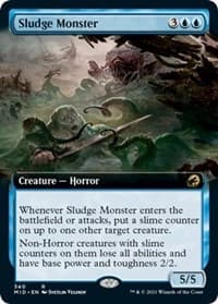 Sludge Monster (Extended Art) - Innistrad: Midnight Hunt - Magic: The Gathering card