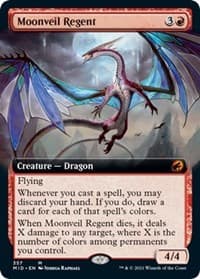 Moonveil Regent (Extended Art) - Innistrad: Midnight Hunt - Magic: The Gathering card