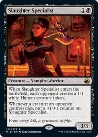 Slaughter Specialist - Innistrad: Midnight Hunt - Magic: The Gathering card