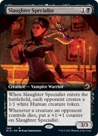 Slaughter Specialist (Extended Art) - Innistrad: Midnight Hunt - Magic: The Gathering card