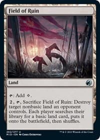Field of Ruin - Innistrad: Midnight Hunt - Magic: The Gathering card