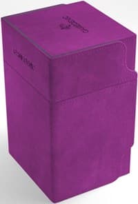 GameGenic Watchtower Convertible Deck Box - Purple (Holds 100+) - GameGenic Deck Boxes - Deck Boxes card