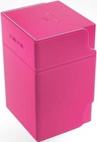 GameGenic Watchtower Convertible Deck Box - Pink (Holds 100+) - GameGenic Deck Boxes - Deck Boxes card