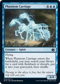 Phantom Carriage - Innistrad: Midnight Hunt - Magic: The Gathering card