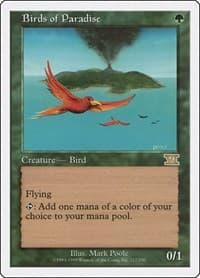 Birds of Paradise - Classic Sixth Edition - Magic: The Gathering card