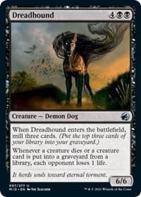 Dreadhound - Innistrad: Midnight Hunt - Magic: The Gathering card
