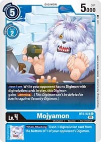 Mojyamon - Double Diamond - Digimon Card Game card