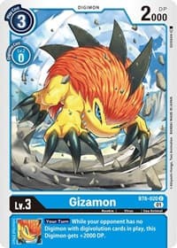 Gizamon - Double Diamond - Digimon Card Game card