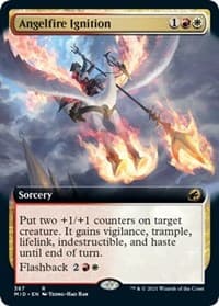 Angelfire Ignition (Extended Art) - Innistrad: Midnight Hunt - Magic: The Gathering card