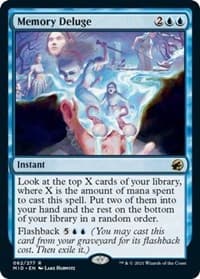 Memory Deluge - Innistrad: Midnight Hunt - Magic: The Gathering card