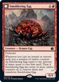Smoldering Egg - Innistrad: Midnight Hunt - Magic: The Gathering card