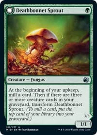 Deathbonnet Sprout - Innistrad: Midnight Hunt - Magic: The Gathering card