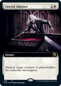 Fateful Absence (Extended Art) - Innistrad: Midnight Hunt - Magic: The Gathering card