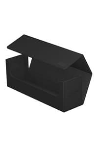 Arkhive XenoSkin 400+ Monocolor Deck Case - Black - Ultimate Guard Deck Boxes - Deck Boxes card