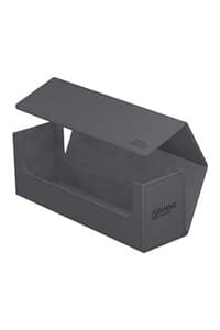 Arkhive XenoSkin 400+ Monocolor Deck Case - Grey - Ultimate Guard Deck Boxes - Deck Boxes card