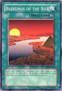 Blessings of the Nile - Dark Revelation Volume 2 - YuGiOh card