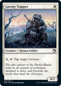 Gavony Trapper - Innistrad: Midnight Hunt - Magic: The Gathering card