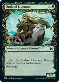 Outland Liberator (Showcase) - Innistrad: Midnight Hunt - Magic: The Gathering card
