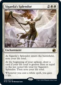 Sigarda's Splendor - Innistrad: Midnight Hunt - Magic: The Gathering card