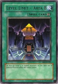 Level Limit - Area B - Dark Revelation Volume 2 - YuGiOh card