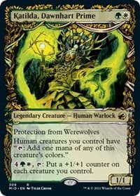 Katilda, Dawnhart Prime (Showcase) - Innistrad: Midnight Hunt - Magic: The Gathering card