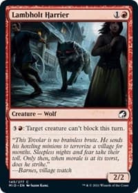 Lambholt Harrier - Innistrad: Midnight Hunt - Magic: The Gathering card