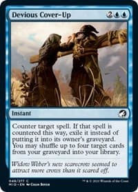 Devious Cover-Up - Innistrad: Midnight Hunt - Magic: The Gathering card