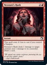 Neonate's Rush - Innistrad: Midnight Hunt - Magic: The Gathering card