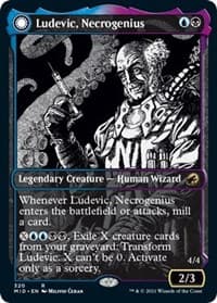 Ludevic, Necrogenius (Showcase) - Innistrad: Midnight Hunt - Magic: The Gathering card