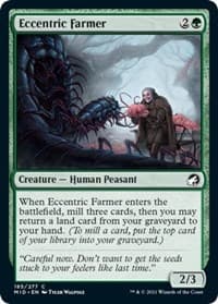 Eccentric Farmer - Innistrad: Midnight Hunt - Magic: The Gathering card