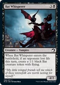 Bat Whisperer - Innistrad: Midnight Hunt - Magic: The Gathering card