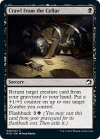 Crawl from the Cellar - Innistrad: Midnight Hunt - Magic: The Gathering card