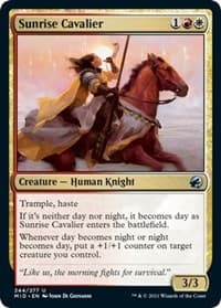 Sunrise Cavalier - Innistrad: Midnight Hunt - Magic: The Gathering card