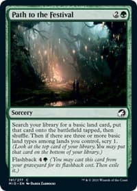 Path to the Festival - Innistrad: Midnight Hunt - Magic: The Gathering card