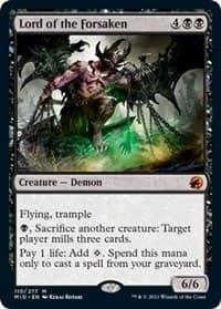 Lord of the Forsaken - Innistrad: Midnight Hunt - Magic: The Gathering card