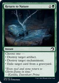 Return to Nature - Innistrad: Midnight Hunt - Magic: The Gathering card