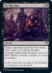 No Way Out - Innistrad: Midnight Hunt - Magic: The Gathering card