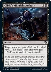 Olivia's Midnight Ambush - Innistrad: Midnight Hunt - Magic: The Gathering card