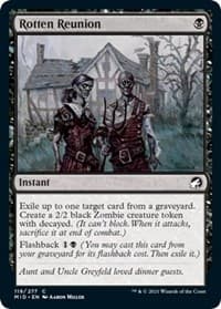 Rotten Reunion - Innistrad: Midnight Hunt - Magic: The Gathering card