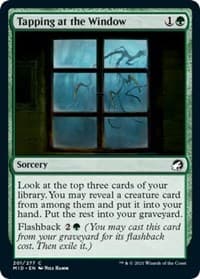Tapping at the Window - Innistrad: Midnight Hunt - Magic: The Gathering card