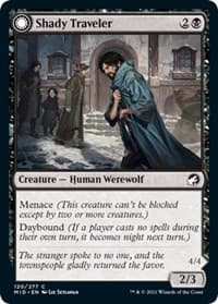 Shady Traveler - Innistrad: Midnight Hunt - Magic: The Gathering card