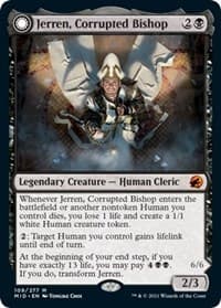 Jerren, Corrupted Bishop - Innistrad: Midnight Hunt - Magic: The Gathering card