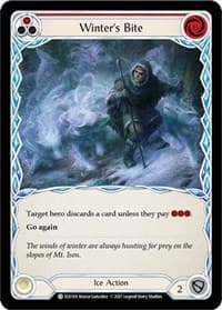 Winter's Bite (Red) - Tales of Aria - Flesh and Blood TCG card