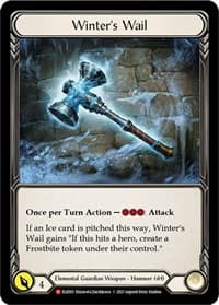 Winter's Wail - Tales of Aria - Flesh and Blood TCG card