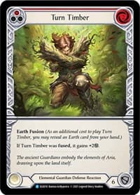 Turn Timber (Red) - Tales of Aria - Flesh and Blood TCG card