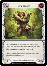 Turn Timber (Yellow) - Tales of Aria - Flesh and Blood TCG card