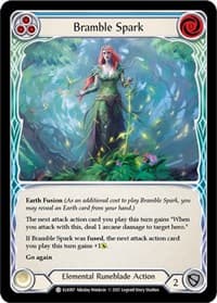 Bramble Spark (Blue) - Tales of Aria - Flesh and Blood TCG card
