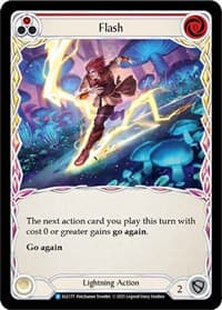 Flash (Red) - Tales of Aria - Flesh and Blood TCG card