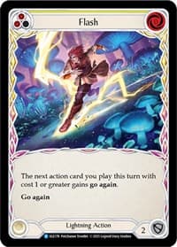 Flash (Yellow) - Tales of Aria - Flesh and Blood TCG card
